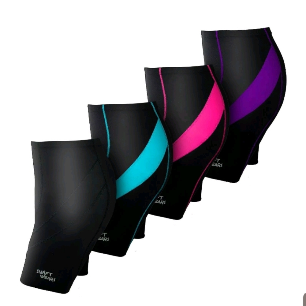 Women's xxl 2Xl cycling shorts. Purple. New!